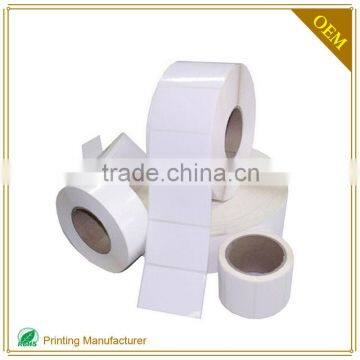 Cheapest White Raw Label Material Manufacturer