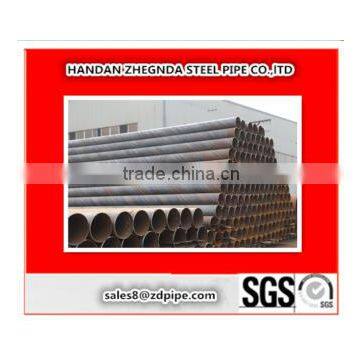 GB API ERW Spiral Submerged Arc Welded Steel Pipe for pilling consturction