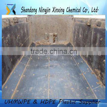 Tivar 88 sheet/UHMWPE Chute Liner/PE1000 Board for Coal Bin Liner