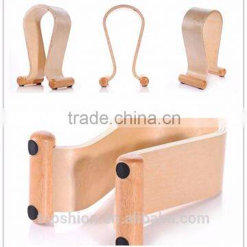 Creative High-Class Samdi Brand Wooden Stand Holder for Bluetooth Headphones, Headset Wooden Holder With High Quality