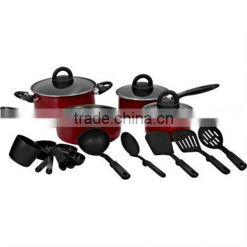 20 pcs high quality carbon steel cookware set