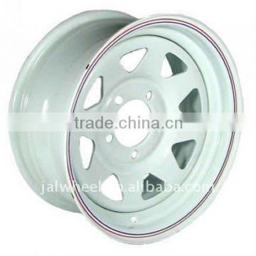 White Spoke Whell/4x4 Rims