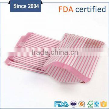 Hot Selling Food Grade Bread Paper Bag Printed Logo Chevron Paper Bag photo-6