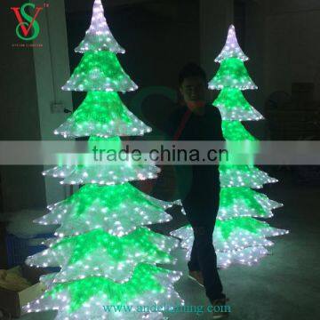 24V low safe voltage christmas led sculpture pinetree light