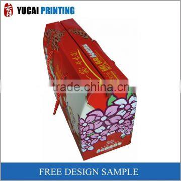 Large capacity large red gift box