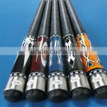 New Arrival 1/2-pc Maple Pool Cue Stick 58 Inch Billiard Snooker Cue With Linen Grip photo-2
