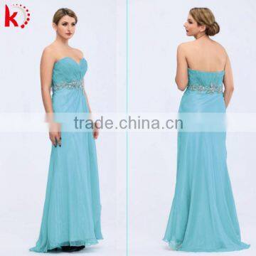 Sexy formal chiffon off shoulder bead evening dresses china