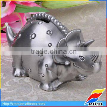 Wholesale cheap animal metal coin bank for sale