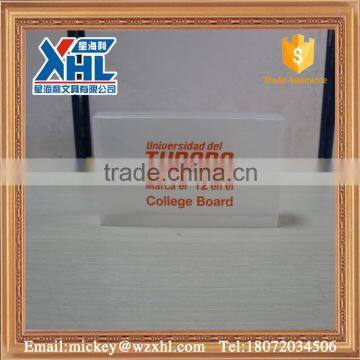 Clear PP material with print package box