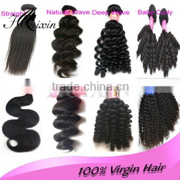 No shedding and tangle high quality 5a grade human hair extension dropship