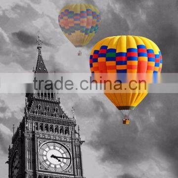 hot sell fashion city desigen HD canvas printing
