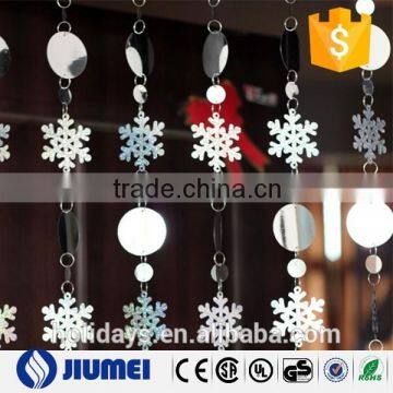 new style curtain snowflake shape christmas decoration