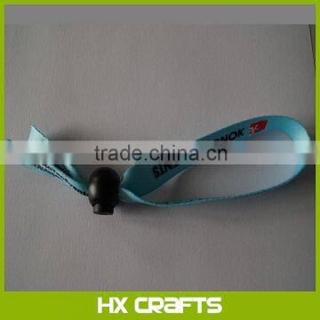 Promotional custom festival fabric wristband for party,club,concert,events