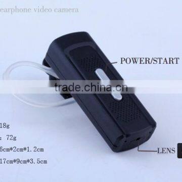 HD 720P Headset Bluetooth Hidden Camera With Audio Record photo-3
