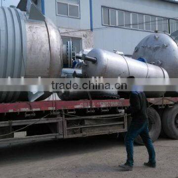 Stainless Steel Jacketed Reactor Complete With Condenser Unit