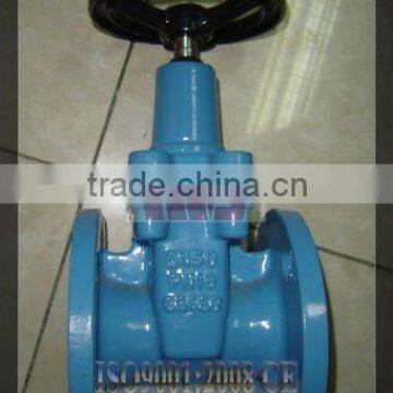 DIN3352 F4 resilient seated gate valve