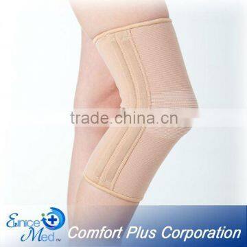 Osteoarthritis bilateral spiral stays Knitted knee support