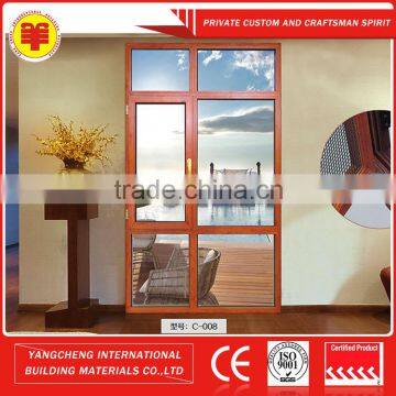 Aaluminium balcony glass curtain security window