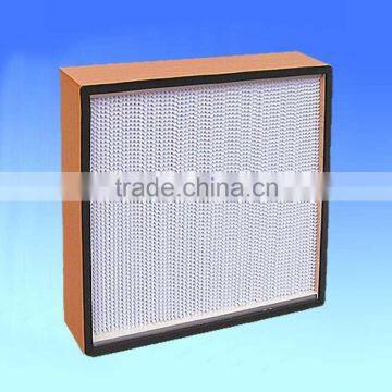 Zhuowei Wooden Frame 99.99% efficiency HEPA Air Filters