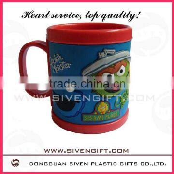 2013 customized pvc + ABS advertising mug for promotion use