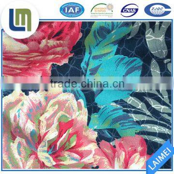 Latest Design Chinoiserie 100% Polyester Microfiber Bed Sheet Fabric