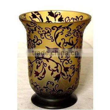 Yellow flowers galle vases