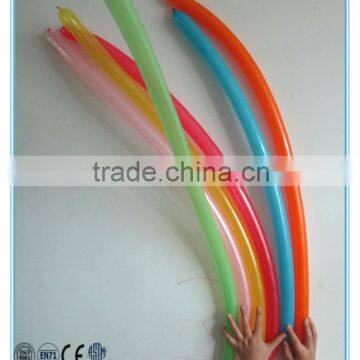 2015 hot selling high quality long shaped balloon