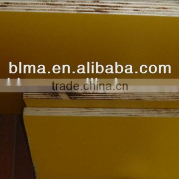 HDO yellow color film faced plywood