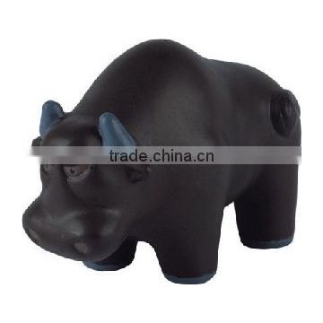 Promotional Wall Street Cow Shape Stress Ball