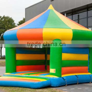 Hola rainbow dome bounce house/cheap bounce houses/bouncy castle