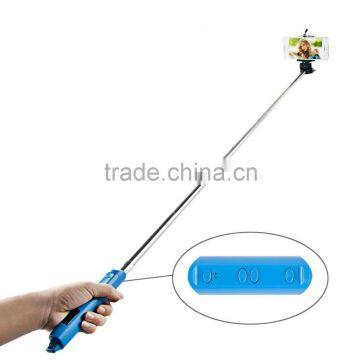 Stylish Bluetooth3.0 Wireless Selfie Stick Camera Monopod With Zoom Buttons For Android/iOS Phones