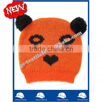 new product Wholesale china manufacture CUSTOM LOGO winter baby animal acrylic beanie hat and cap