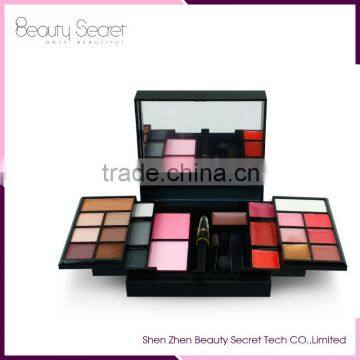 Wholesale 23 Color Eyeshadow+Lipgloss+Blusher+Eyeliner pencil+Mirror makeup palette