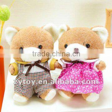 Cute Teddy bear Plush Valentine bear manufacturer