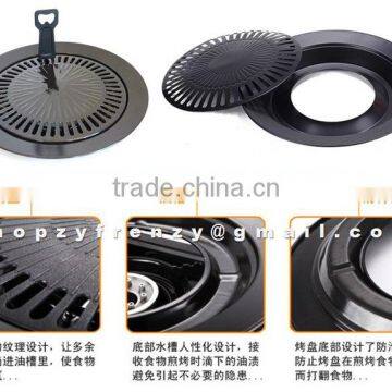 Kawachi Smoke Free BBQ Barbecue Grill Plate for Roast photo-4