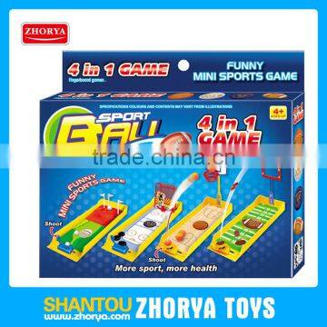 Zhorya plastic mini sports games sport ball game toy for children