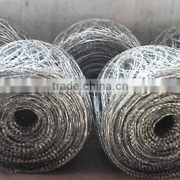 Hot dipped galvanized flat razor wire with clip