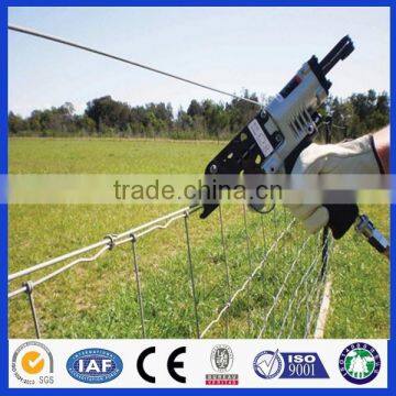 Galvanized wire mesh grassland fence for animals/farm fence