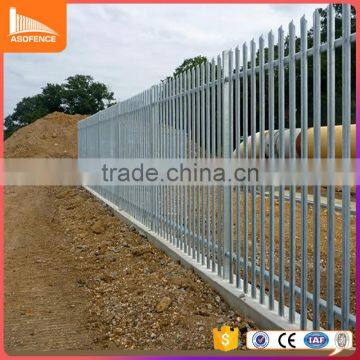 hot sale 2.75m length easy install safety palisade fence alibaba china wrought iron palisade fencing panel