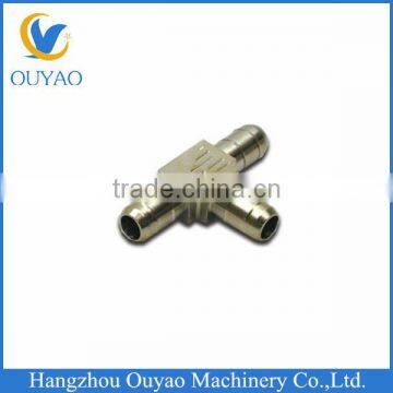 Custom made Stainless Steel Hose Barb Tee Fittings