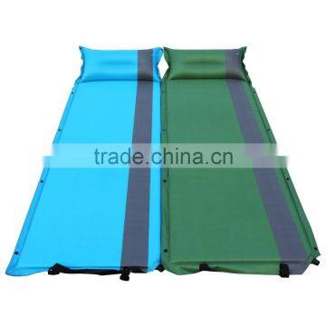 2 in 1 Self-Inflating Mattress Camping Hiking Sleeping Pad Pillows