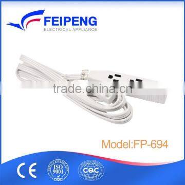 High quality manufacturer supplied flat wire extension cord