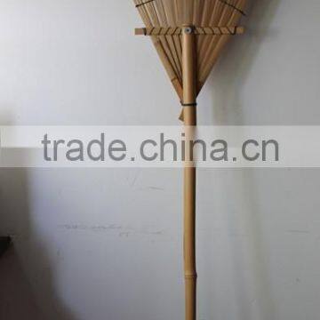 big and durable high quality bamboo rake