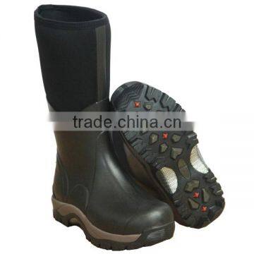 Mens Sport Sole Air Isolation Neoprene Rain Boots