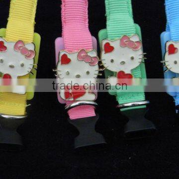 colorful small lighting cartoon pet collar, cat collar