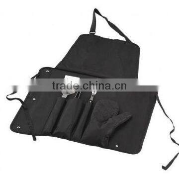 Promotional New Arrival Multi-functional Many Pockets BBQ Grill Kitchen Apron photo-3