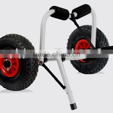 kayak cart with U-shape kickstand and soft foam bumpers YJX02009