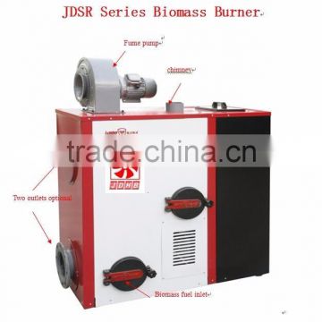 Biomass fuel fired boiler for greenhouse/poultry farm