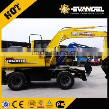 Yugong 13ton Mini Wheel Excavator Prices photo-4