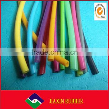 2014 high quality colourful silicone rubber braid tube